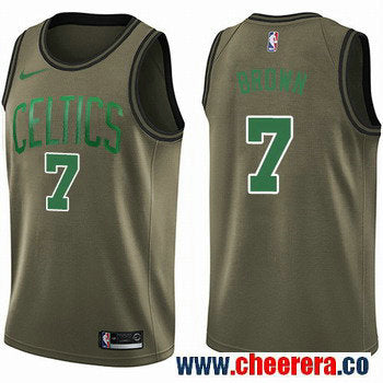 Nike Jaylen Boston Celtics brown Salute To Service jersey