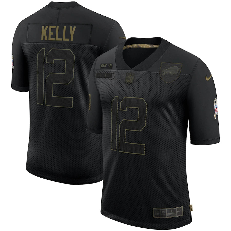 Nike Jim Buffalo Bills black Salute To Service jersey