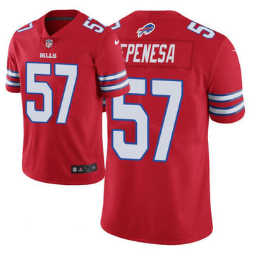Nike AJ Epenesa Buffalo Bills red Color Rush jersey