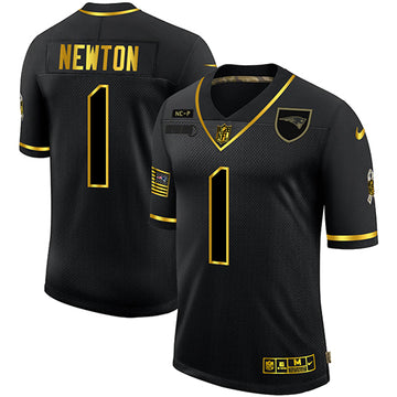 Nike Cam Newton Carolina Panthers black Salute To Service jersey