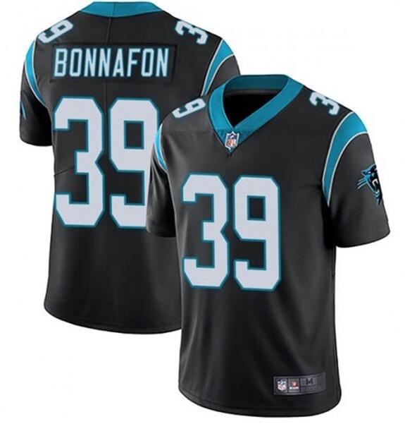 Nike Reggie Bonnafon Carolina Panthers black Vapor jersey