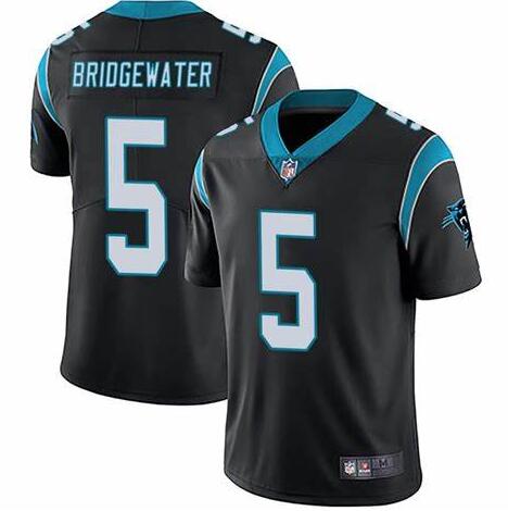 Nike Teddy Bridgewater Carolina Panthers black Vapor jersey