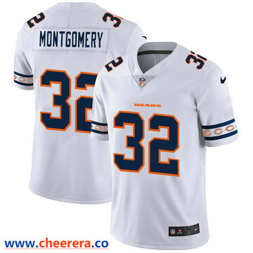 Nike David Montgomery Chicago Bears white Vapor jersey