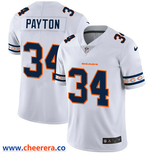 Nike Walter Payton Chicago Bears white Vapor jersey