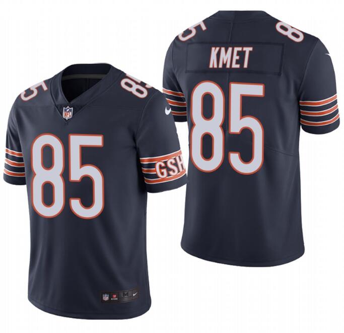 Nike Cole Kmet Chicago Bears navy Vapor jersey