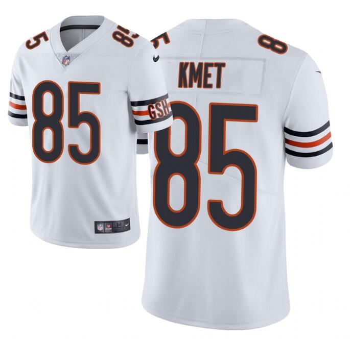 Nike Cole Kmet Chicago Bears white Vapor jersey
