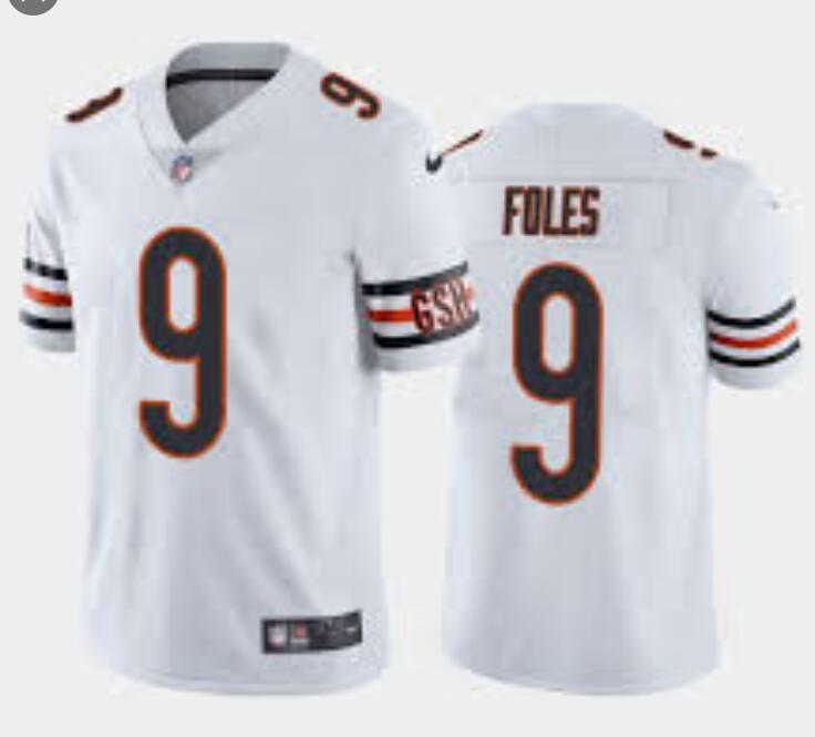 Nike Nick Foles Chicago Bears white Vapor jersey