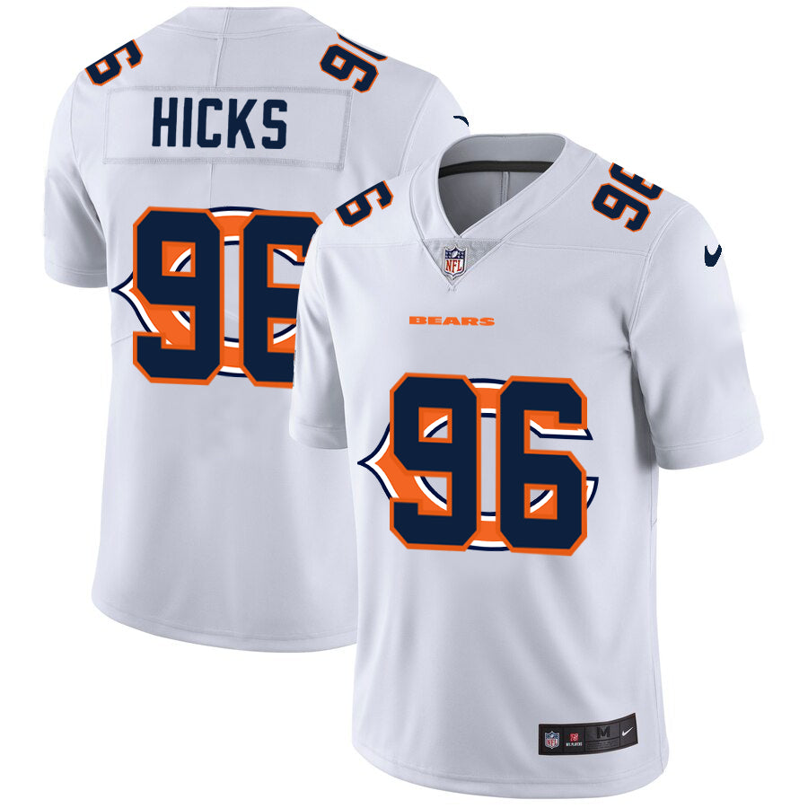 Nike Akiem Hicks Chicago Bears white Limited jersey