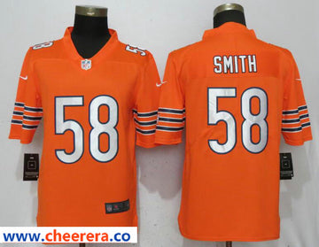 Nike Chicago Bears orange Vapor jersey
