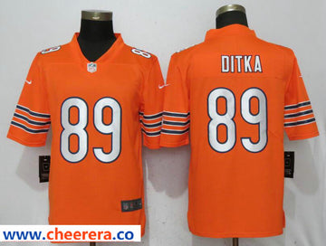 Nike Chicago Bears orange Vapor jersey