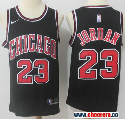 Nike Michael Jordan Chicago Bulls black jersey
