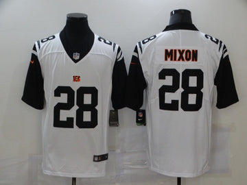 Nike Joe Mixon Cincinnati Bengals white Color Rush jersey