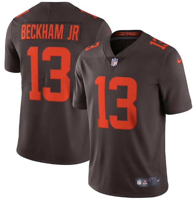 Nike Odell Beckham Jr Cleveland Browns brown Vapor jersey