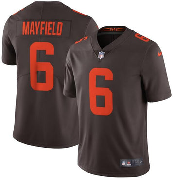 Nike Baker Mayfield Cleveland Browns brown Vapor jersey