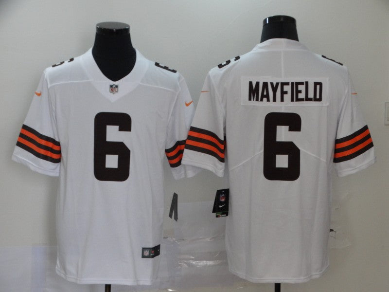 Nike Baker Mayfield Cleveland Browns white Vapor jersey