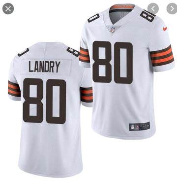 Nike Jarvis Landry Cleveland Browns white Vapor jersey