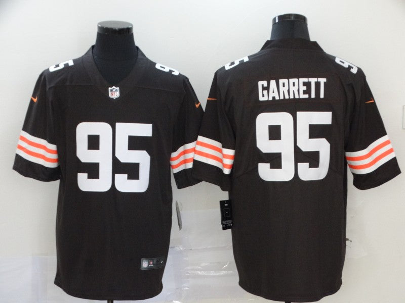 Nike Myles Garrett Cleveland Browns brown Vapor jersey