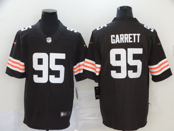 Nike Myles Garrett Cleveland Browns brown Vapor jersey