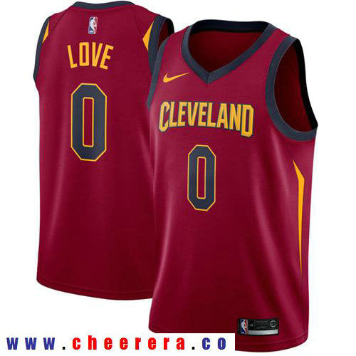 Nike Kevin Love Cleveland Cavaliers red jersey