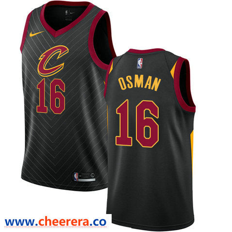 Nike Cedi Osman Cleveland Cavaliers black jersey