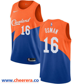 Nike Cedi Osman Cleveland Cavaliers blue jersey
