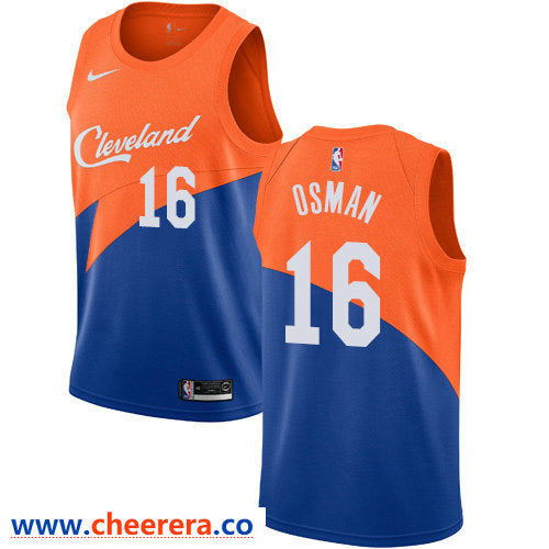 Nike Cedi Osman Cleveland Cavaliers blue jersey