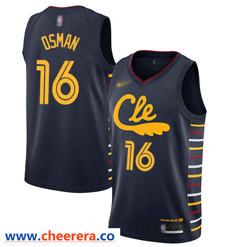 Nike Cedi Osman Cleveland Cavaliers navy jersey
