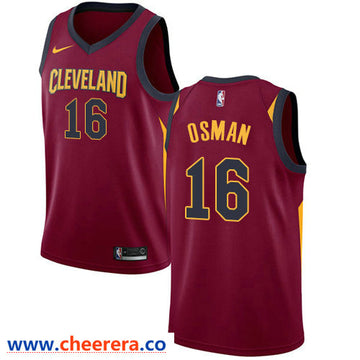 Nike Cedi Osman Cleveland Cavaliers red jersey