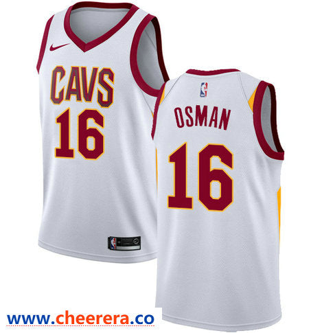 Nike Cedi Osman Cleveland Cavaliers white jersey