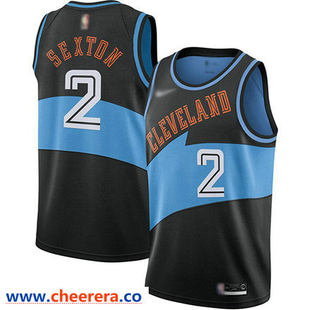 Nike Collin Sexton Cleveland Cavaliers black jersey