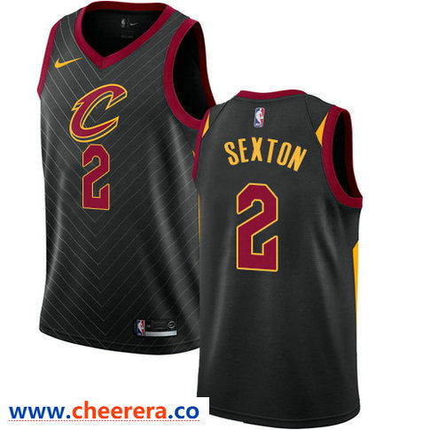 Nike Collin Sexton Cleveland Cavaliers black jersey