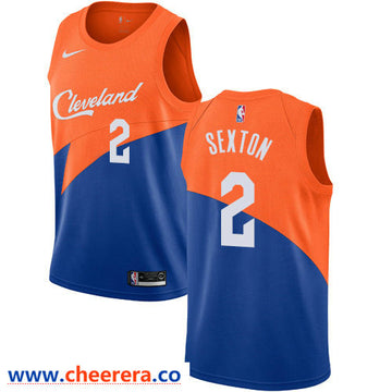 Nike Collin Sexton Cleveland Cavaliers blue jersey