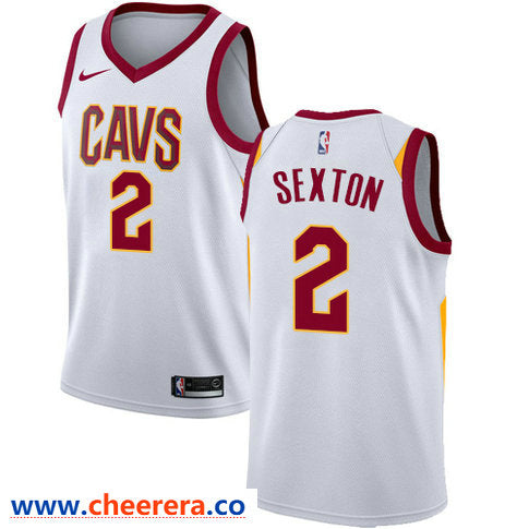 Nike Collin Sexton Cleveland Cavaliers white jersey
