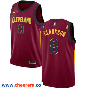 Nike Jordan Clarkson Cleveland Cavaliers red jersey