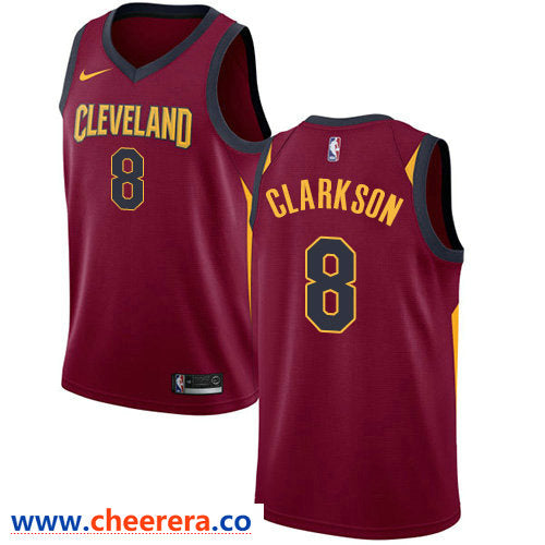 Nike Jordan Clarkson Cleveland Cavaliers red jersey