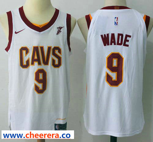 Nike Dwyane Wade Cleveland Cavaliers white jersey