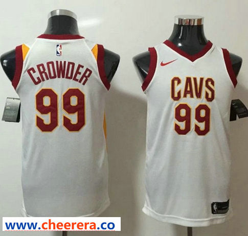 Nike Jae Crowder Cleveland Cavaliers white jersey