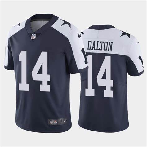 Nike Andy Dalton Dallas Cowboys navy Vapor jersey