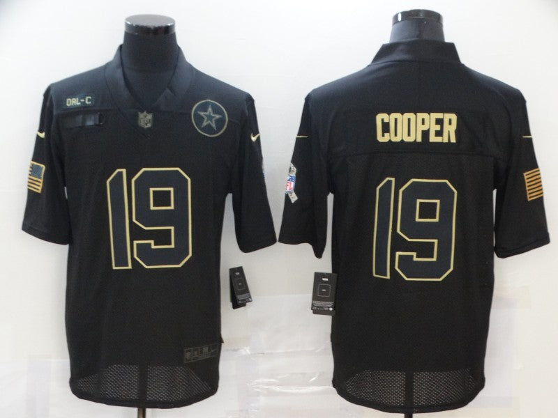 Nike Amari Cooper Dallas Cowboys black Salute To Service jersey