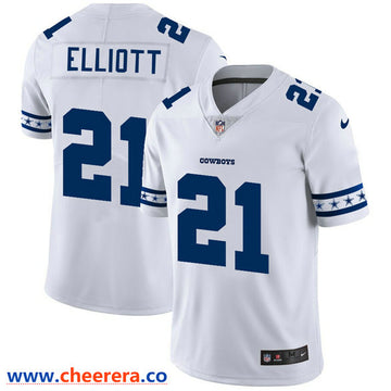 Nike Ezekiel Elliott Dallas Cowboys white Vapor jersey