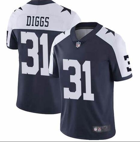 Nike Trevon Diggs Dallas Cowboys navy Vapor jersey