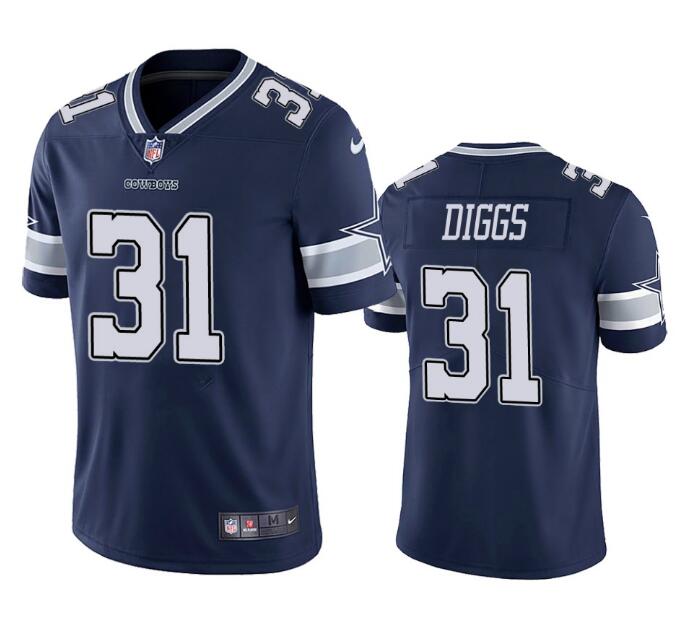 Nike Trevon Diggs Dallas Cowboys navy Vapor jersey