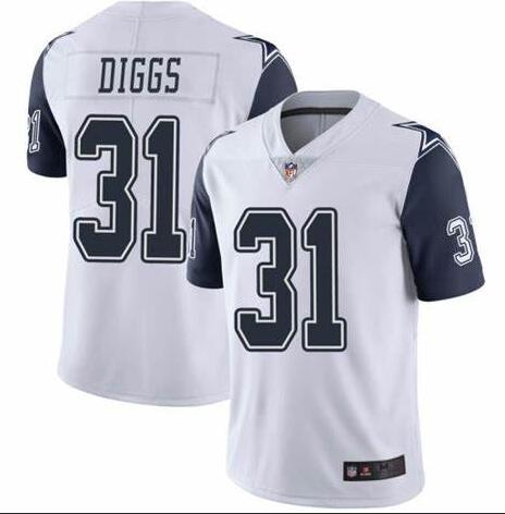 Nike Trevon Diggs Dallas Cowboys white Color Rush jersey