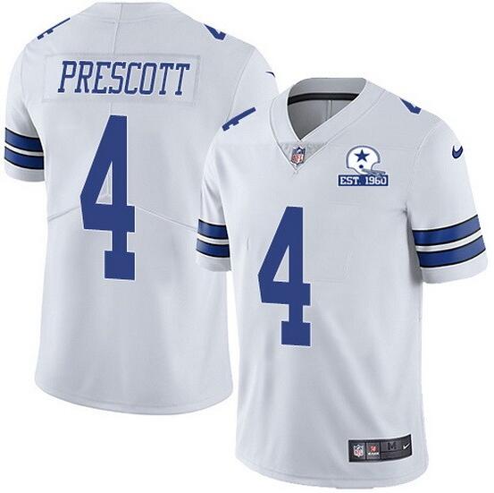Nike Dak Prescott Dallas Cowboys white Vapor jersey
