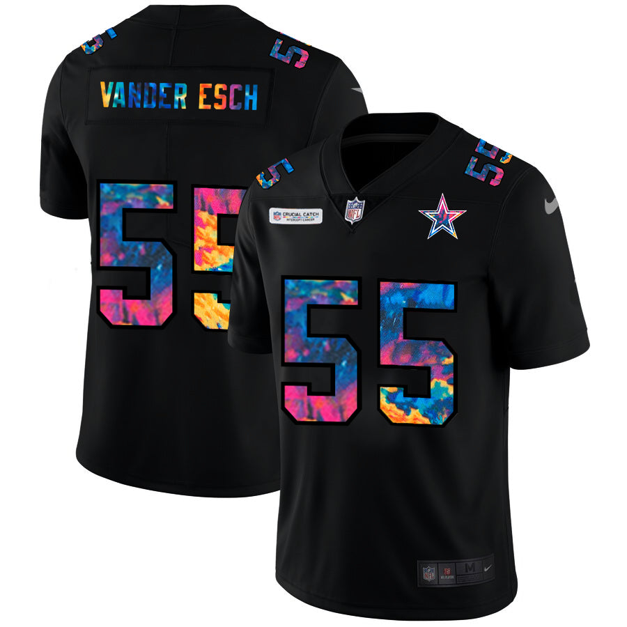 Nike Leighton Vander Esch Dallas Cowboys black Vapor jersey