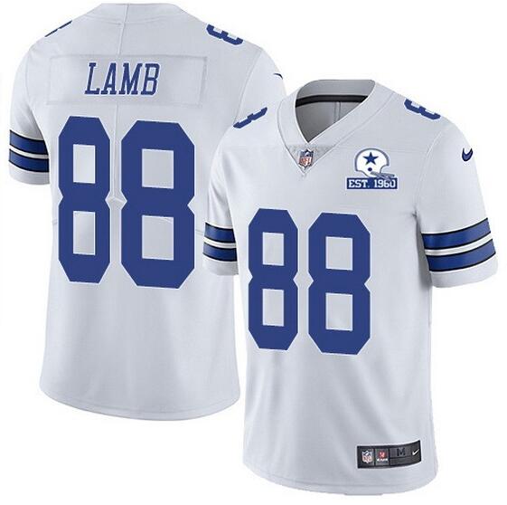 Nike CeeDee Lamb Dallas Cowboys white Vapor jersey