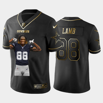 Nike Ceedee Lamb Dallas Cowboys black Vapor jersey