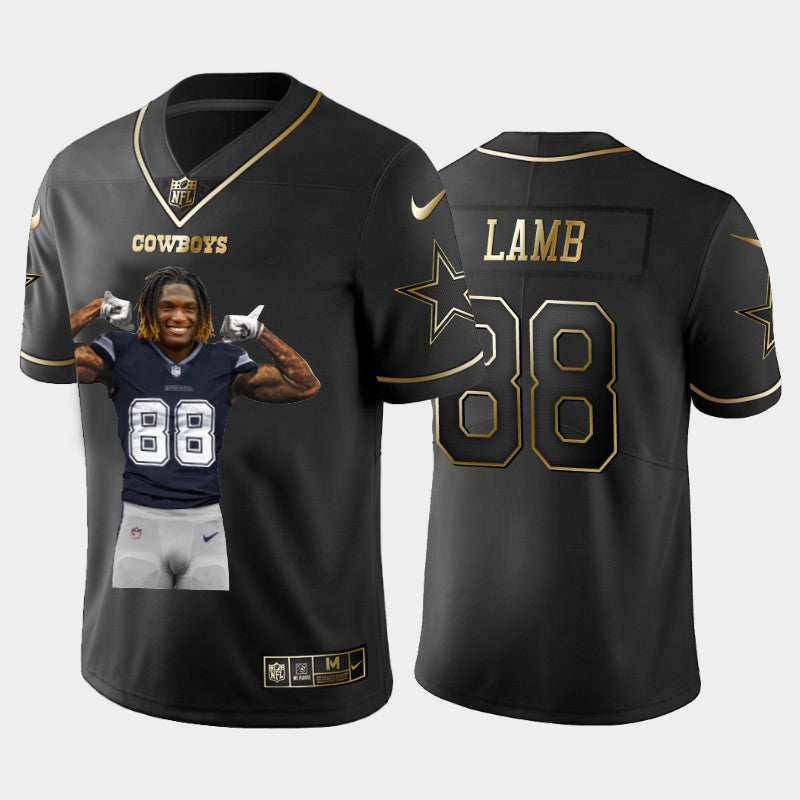 Nike Ceedee Lamb Dallas Cowboys black Vapor jersey