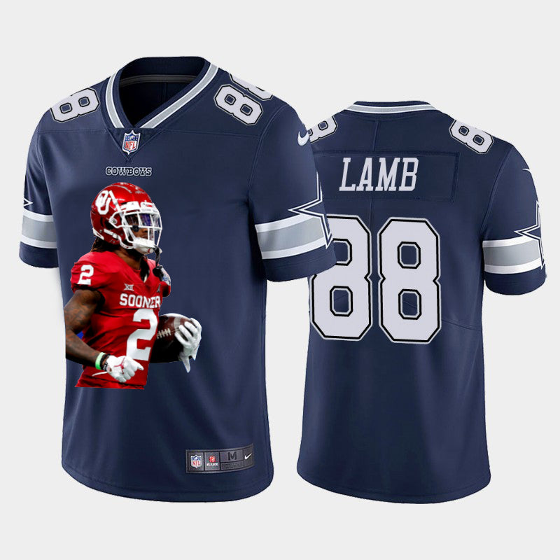 Nike Ceedee Lamb Dallas Cowboys navy Vapor jersey
