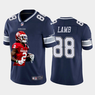 Nike Ceedee Lamb Dallas Cowboys navy Vapor jersey